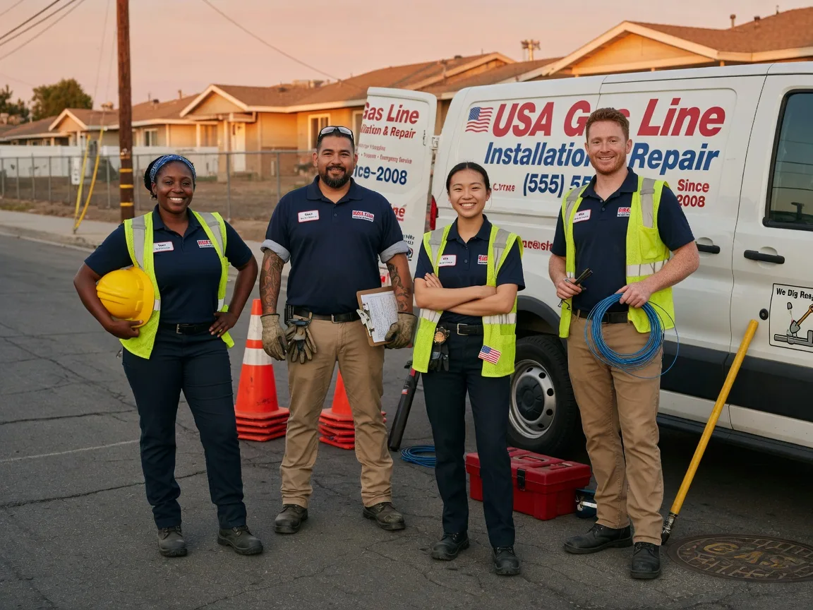 Gas Line Installation company in Barling, AR